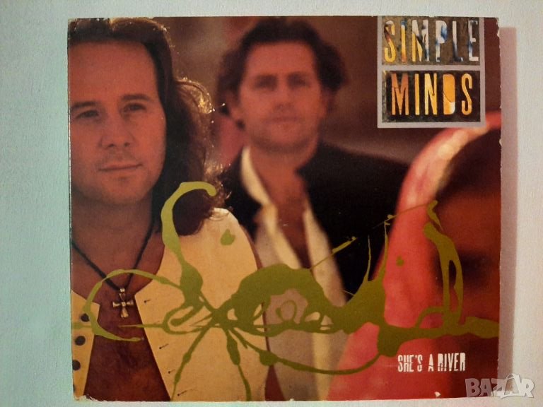 SIMPLE MINDS   She's a river    maxi single , снимка 1