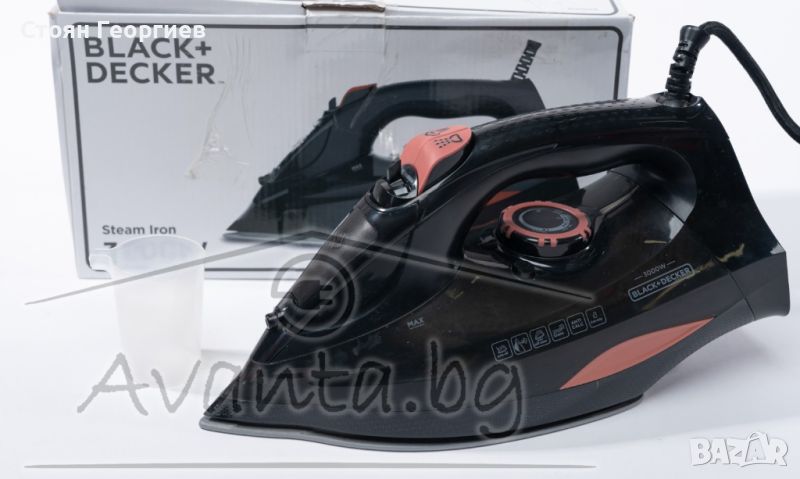 Чисто нова парна ютия BLACK DECKER 3000w, снимка 1