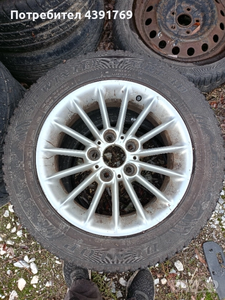 джанта с гума за BMW 16 цола, снимка 1