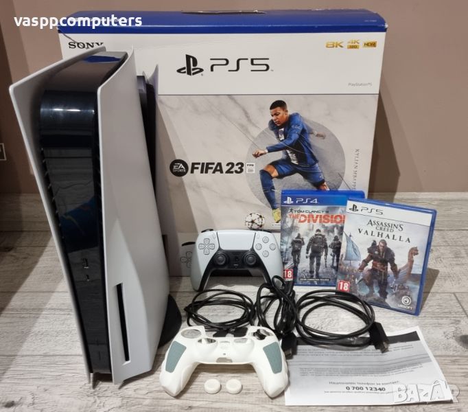 Playstation 5 (PS5) 1TB disc edition, снимка 1