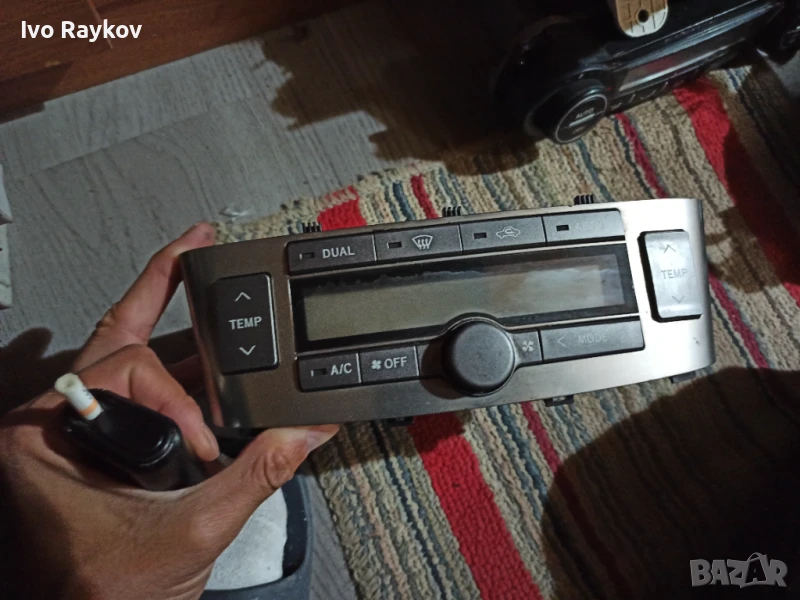 Панел контрол климатроник за Toyota Avensis, 2003-2008г., 55902-05060-F, 5590205060G, 55900-05150 G, снимка 1