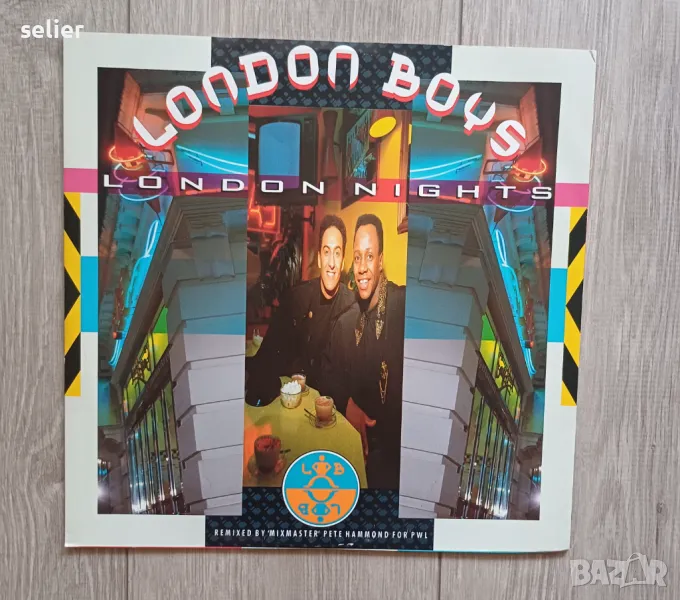 LONDON BOYS- LONDON NIGHTS MAXI SINGLE Английско издание 1989г Отлично състояние на винила и обложка, снимка 1