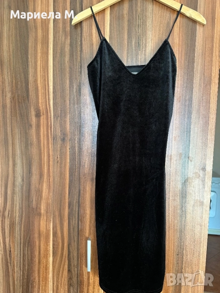 Bik Bok Плюшена рокля, XS, като нова, снимка 1