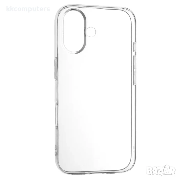 Калъф силикон 100% прозрачен 2mm за iPhone 16e Баркод : 3132052, снимка 1