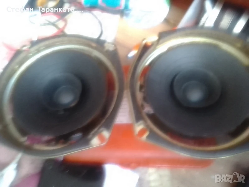 широко лентови говорители със 50 вата мощност и 4 ома съпротивление работят си за гънки са гофри, снимка 1