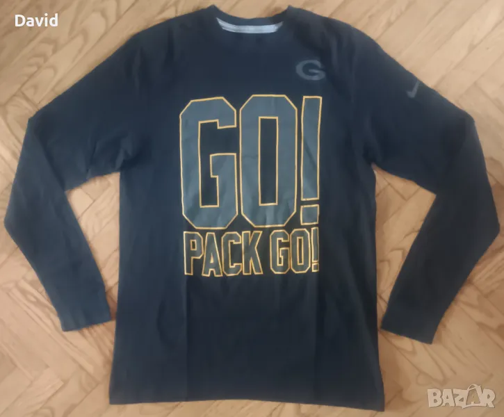 NFL оригинална фланелка с дълъг ръкав Nike Tee x Green Bay Packers, снимка 1