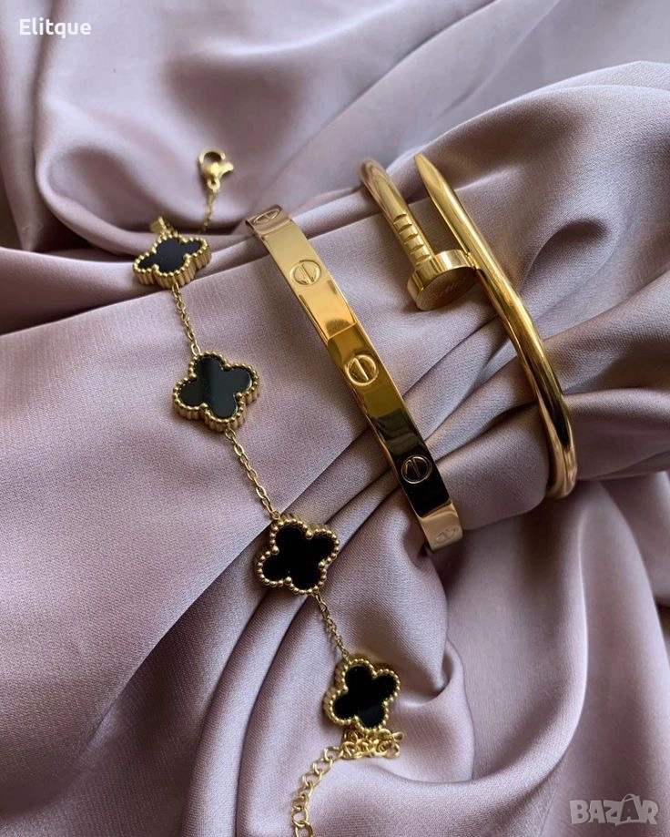 гривна от висококачествена стомана carter , снимка 1