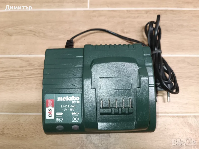 Metabo SC 30 зарядно устройство 10.8 - 18V, снимка 1