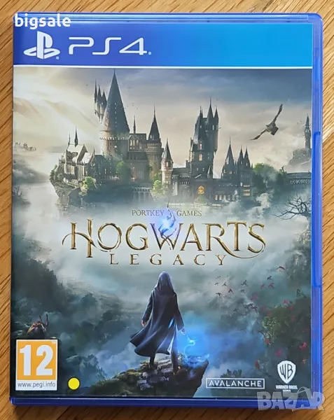 Перфектен диск с Hogwarts Legacy PS4 Playstation 4 Плейстейшън PS5 5, снимка 1