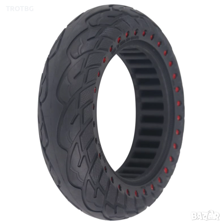 Плътна гума 60/70-6.5 (10x2.5) инча за Ninebot Max G30, Xiaomi Mi4 Pro 2nd Gen и Zero 10 / 10X, снимка 1