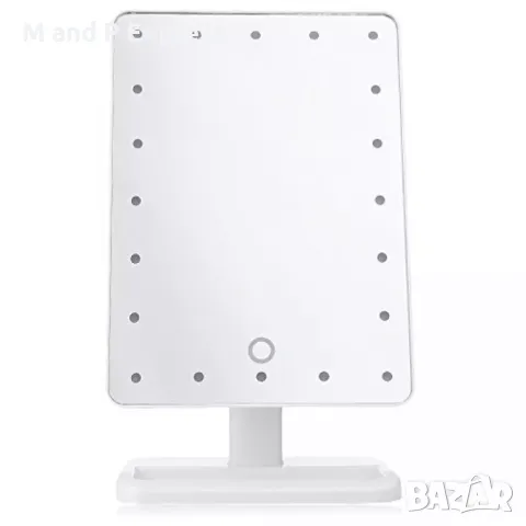 226 LARGE LED MIRROR СВЕТЕЩО ОГЛЕДАЛО, снимка 5 - Други стоки за дома - 49609366