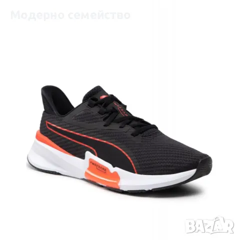 Мъжки маратонки PUMA Power Frame Training Shoes Black, снимка 1 - Маратонки - 46943251