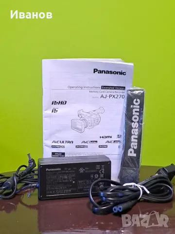 Продавам видеокамера Panasonic AJ-PX270, снимка 7 - Камери - 48920293