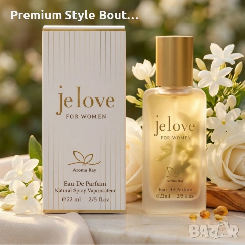 je love – Елегантен флорално-ориенталски дамски парфюм с дълготрайна свежест 22 мл, снимка 4 - Унисекс парфюми - 54090853