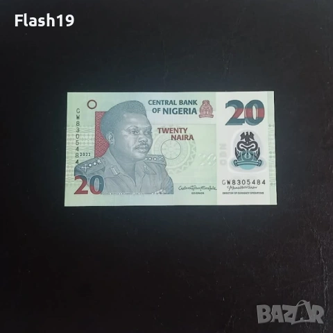 ⭐ Нигерия 20 найра 2022 г. UNC ⭐
