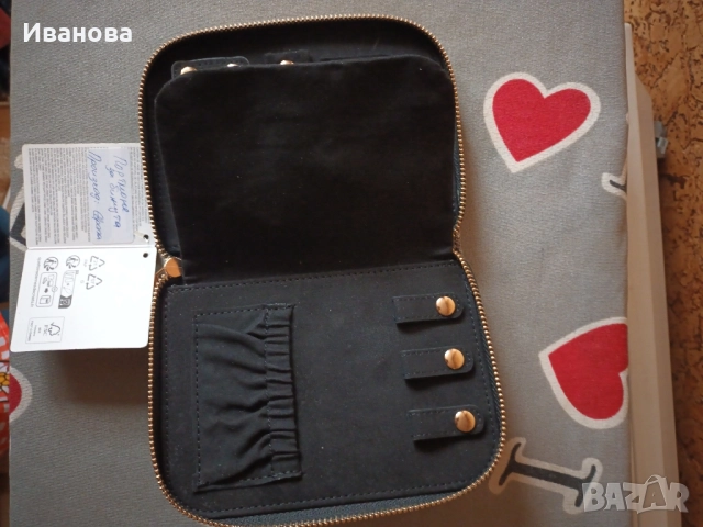Нови! Портмоне естествена кожа и несесер за бижута, снимка 7 - Портфейли, портмонета - 52519968