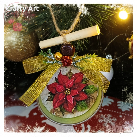 Коледни играчки за елха с късметче, снимка 6 - Коледни подаръци - 51956508