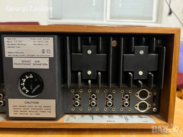 Revox A-78, снимка 9 - Ресийвъри, усилватели, смесителни пултове - 46136392