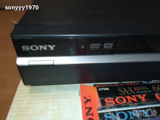 SONY RDR-HXD890 DVB DVD/HDD RECORDER-ВНОС SWISS 1309251909, снимка 2 - Плейъри, домашно кино, прожектори - 51703664