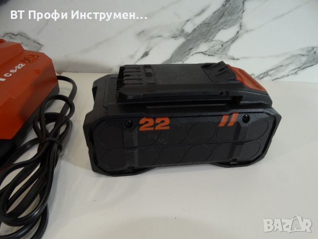 Hilti TE 30 - 22 / 8.0 Ah / Nuron - Перфоратор 3.8 J, снимка 11 - Други инструменти - 46439760