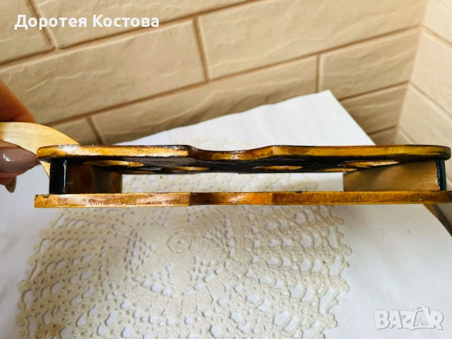 Красива цигулка с 6 чаши за ш0тове от Англия, снимка 7 - Антикварни и старинни предмети - 53587921