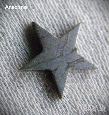 Звезда от метеорит със сертификат, снимка 5 - Колекции - 52573805