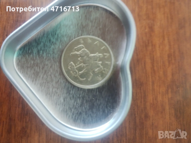 10 стотинки 1999г.със дефект 