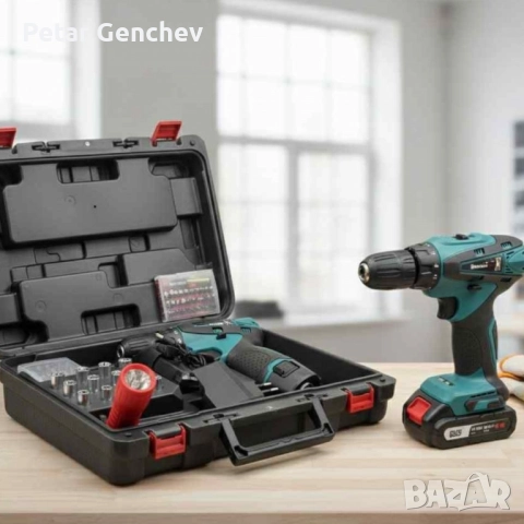 Акумулаторен винтоверт с пълен комплектOnderon Power Performance 218 части , снимка 4 - Куфари с инструменти - 52279033