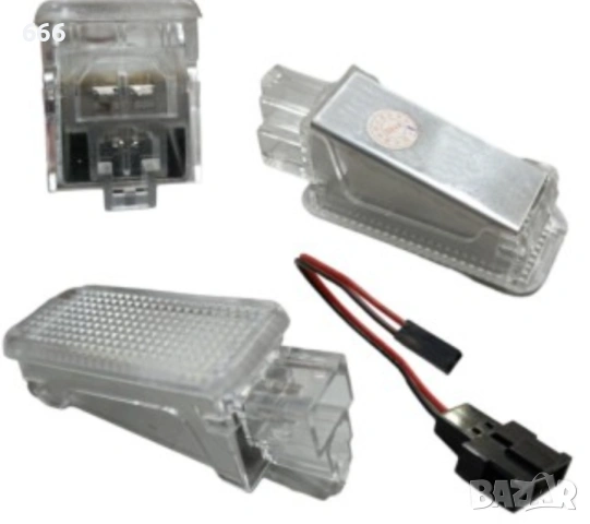 Лед плафони за интериор Audi, VW, Skoda, Porcshe, снимка 2 - Аксесоари и консумативи - 54059257