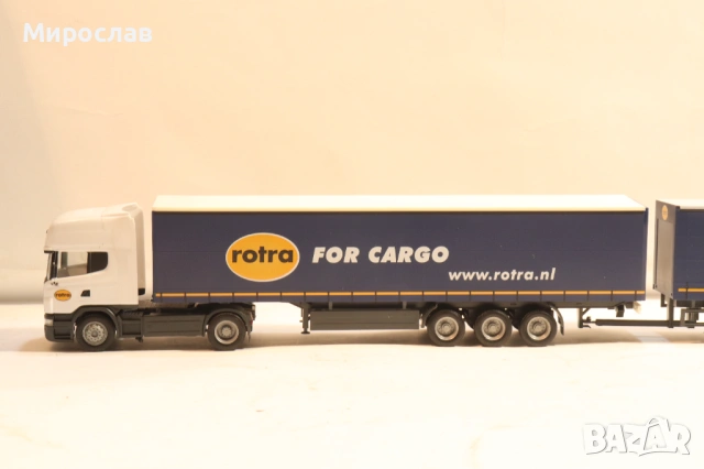HERPA H0 1/87 SCANIA TIR АВТОВЛАК КАМИОН МОДЕЛ, снимка 2 - Колекции - 54226011