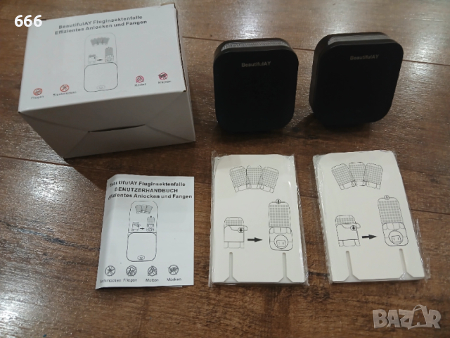 Капан за летящи насекоми- 2 броя , снимка 3 - Друга електроника - 52894282