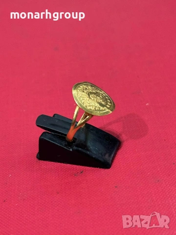 Златен пръстен 22К, снимка 2 - Пръстени - 53852336