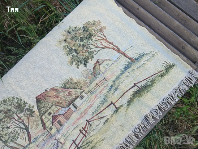 Голям ковьор за стена , снимка 5 - Антикварни и старинни предмети - 50587398