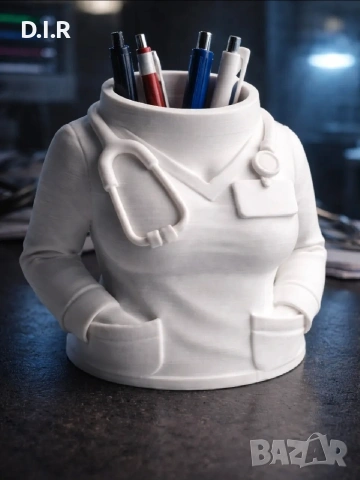 Държач за химикалки за лекарска престилка - Организатор за медицинско бюро, снимка 10 - Художествена литература - 53080587