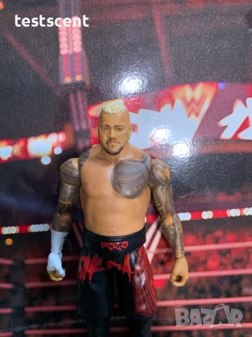 Екшън фигура WWE Solo Sikoa Bloodline Соло Сикоа Basic Mattel играчка figure, снимка 6 - Фигурки - 49511474