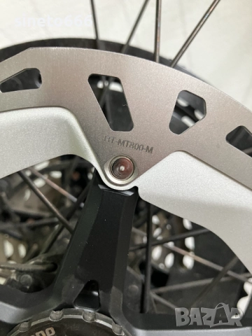 27.5” задно колело Boost 12×148 + SLX 12s касета + XT RT-MT800 180 мм + Vee Tire, снимка 4 - Велосипеди - 52381331