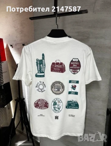 Мъжки тениски Amiri , снимка 2 - Тениски - 50939906