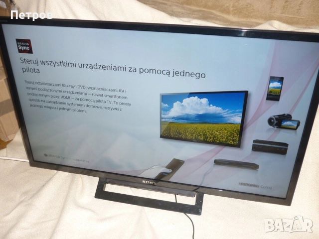 Телевизор Sony Bravia KDL-32R410B LED · 1366x768 има wifi, снимка 6 - Телевизори - 52828725