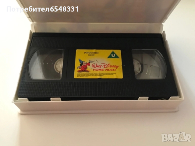 Видеокасети анимации на Disney VHS , снимка 5 - Други жанрове - 51495135