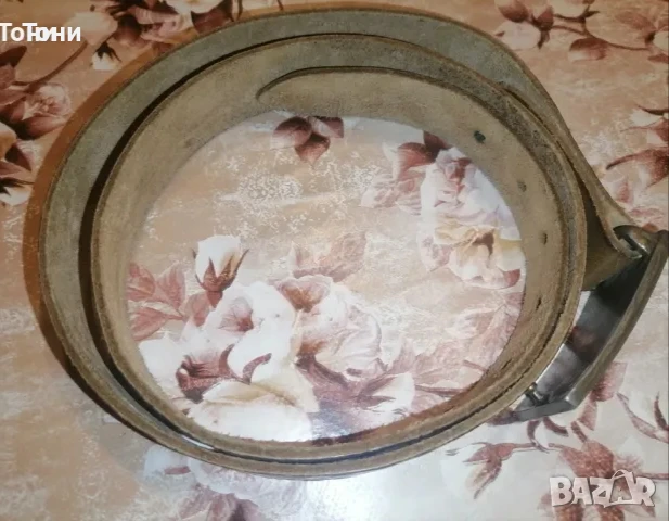 Мъжки Колан Изцяло от Естествена Кожа като Нов 115см., снимка 8 - Колани - 50689802