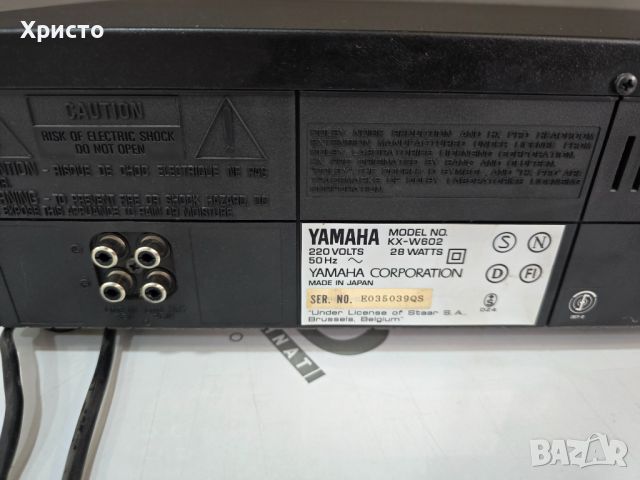 Yamaha KX-W 602, снимка 2 - Декове - 46404858