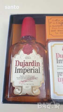 Винтиж комплект Dujardin Imperial+тесте карти , снимка 3 - Други ценни предмети - 53783305