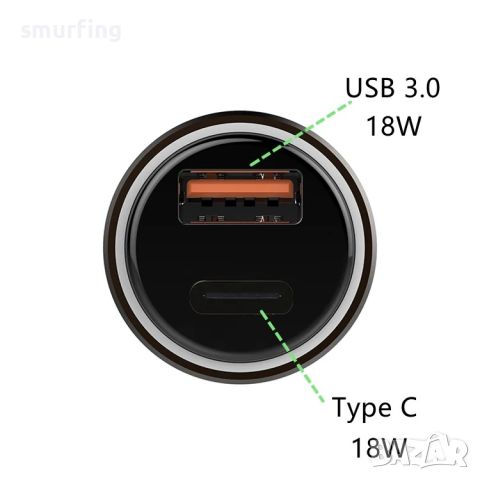  Универсално USB зарядно за кола с два порта – T20 , снимка 3 - Аксесоари и консумативи - 45819180