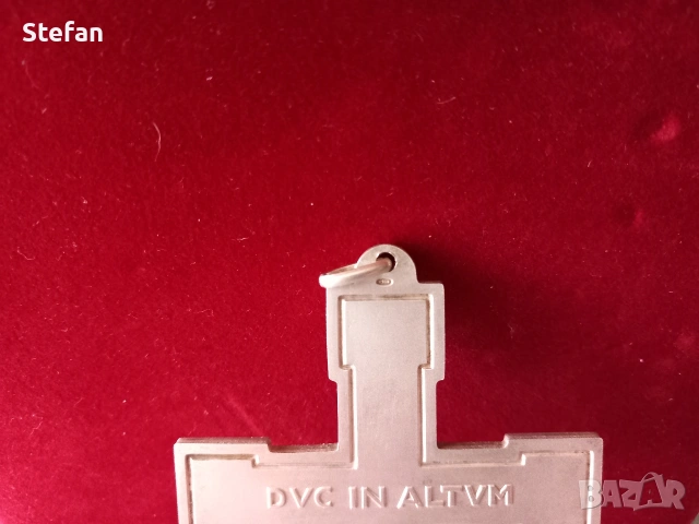 Кардиналски Сребърен Кръст, снимка 12 - Антикварни и старинни предмети - 53452478