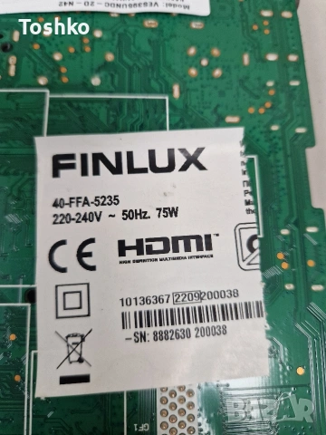 Стойка крачета за ТВ FINLUX 40-FFA5235, снимка 3 - Стойки, 3D очила, аксесоари - 54229123
