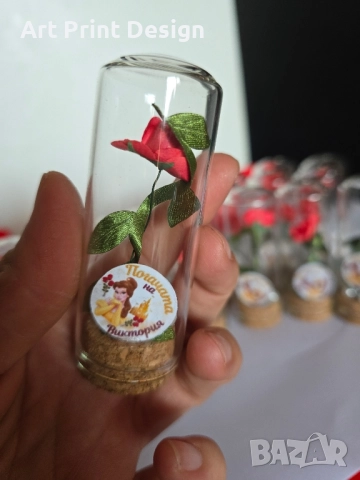 Сувенири Стъкленица за кръщене, рожден ден, юбилей, сватба,погача, снимка 7 - Други - 50595160