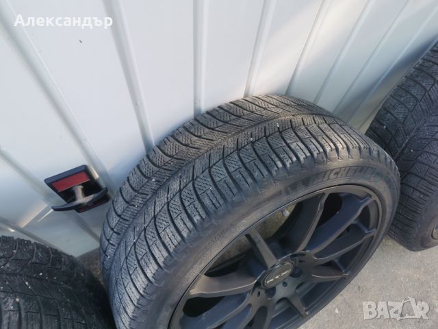 Зимни гуми Michelin 225/40/R18 с джанти RTX 5x112, снимка 14 - Гуми и джанти - 45889932