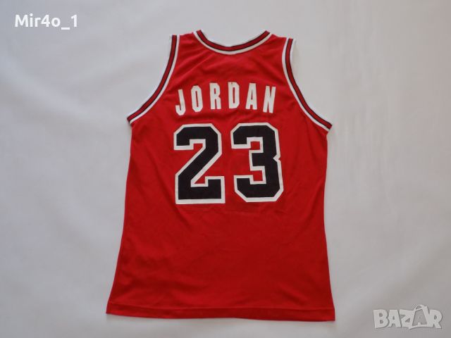 баскетболен потник chicago bulls jordan nba champion vintage екип тениска оригинал спорт S , снимка 2 - Спортни дрехи, екипи - 45845890