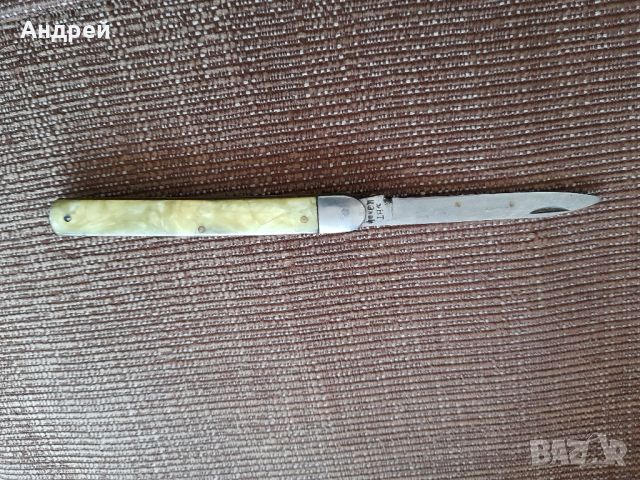Стар джобен нож,ножче,ножка #58, снимка 5 - Други ценни предмети - 45994324