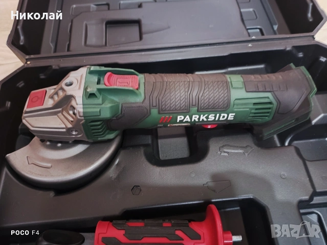 За части/ремонт!3бр.Aкумулаторен ъглошлайф Parkside PWSA 20-Li D4, снимка 5 - Други инструменти - 54142439